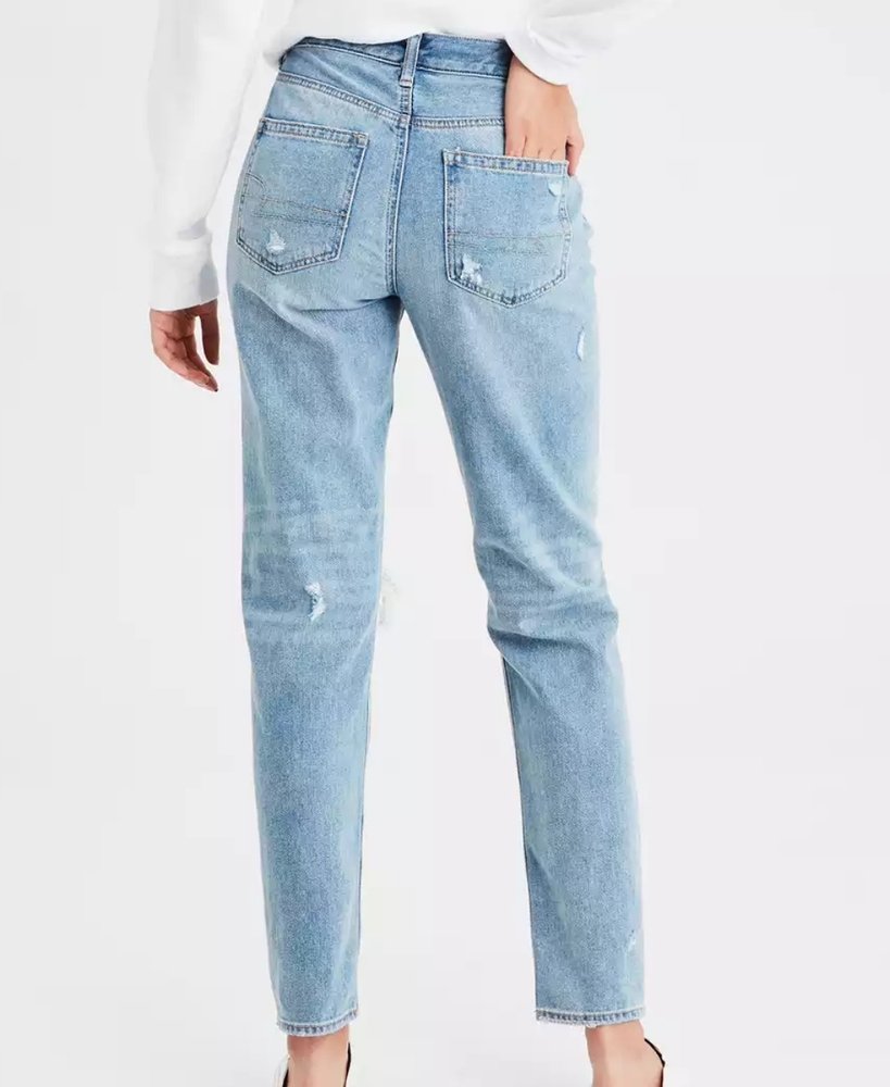 American Eagle Outfitters Light Blue High Rise Jeans